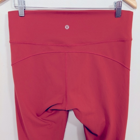 Lululemon In Movement Crop *Everlux 19" Vintage Rose 12 - Picture 11 of 16